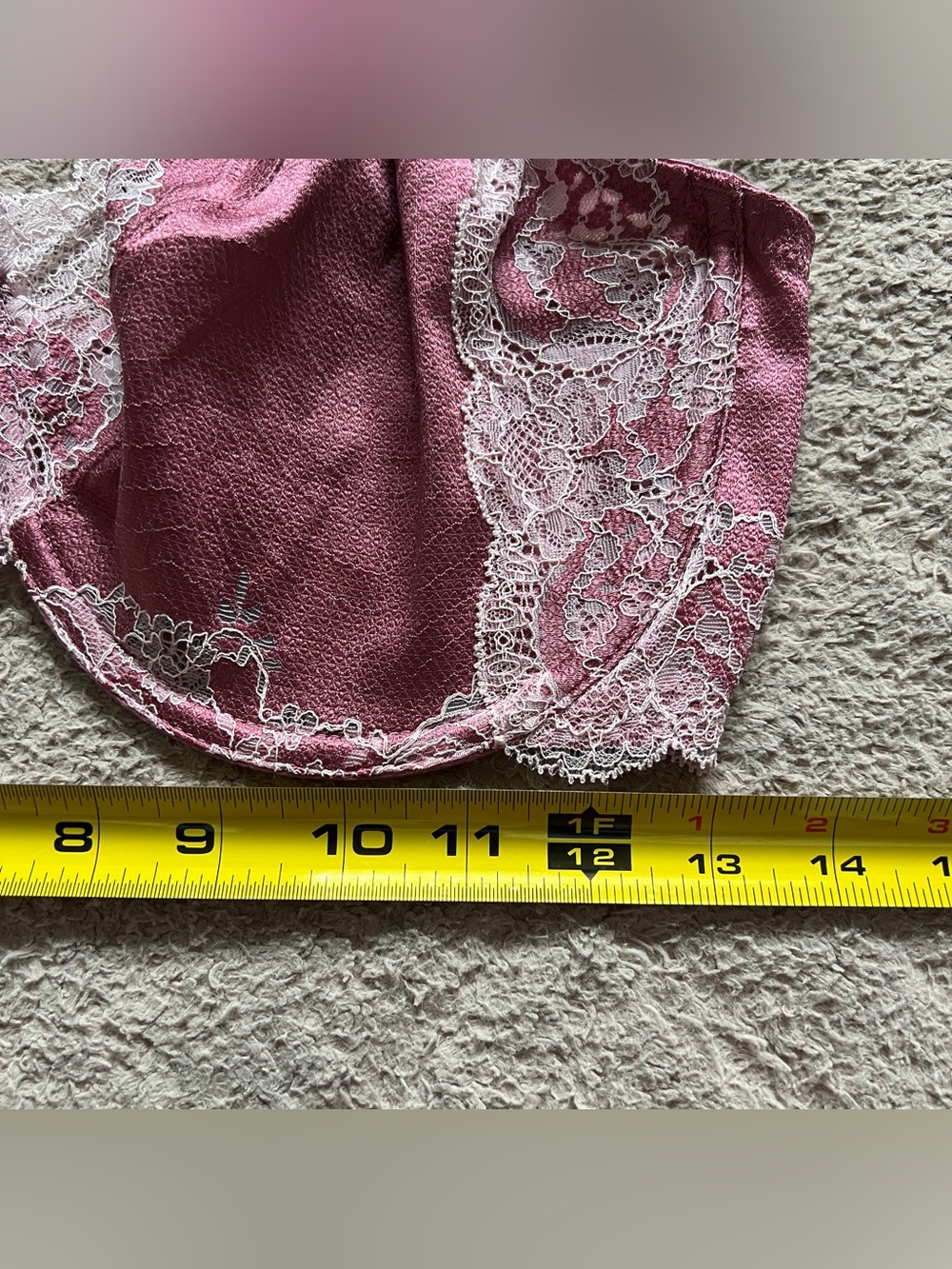 Wacoal Lace Affair Underwire Bra Lingerie Floral Romantic Sz 38DD - Picture 5 of 6